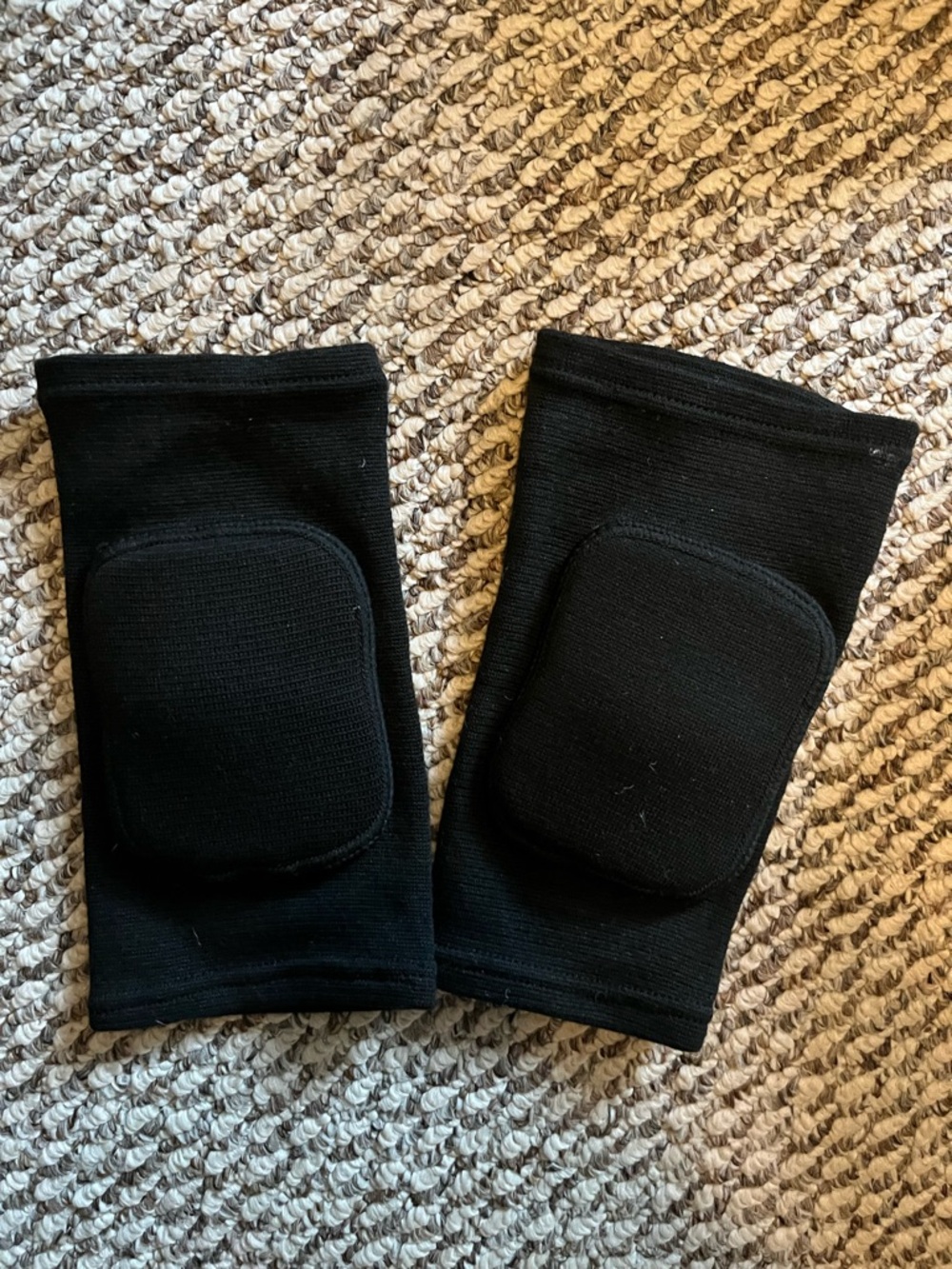 Black Knee/Elbow Protective Pads - Pair